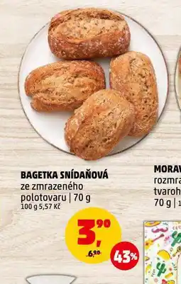 Penny Market Bagetka snídaňová nabídka