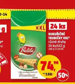 Penny Market Balila kukuřičné trubičky nabídka