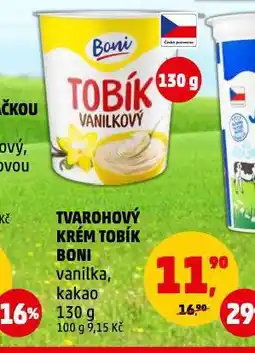 Penny Market Tvarohový krém tobík nabídka