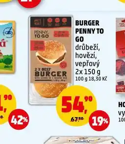 Penny Market Burger nabídka