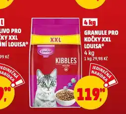 Penny Market Louisa granule pro kočky nabídka