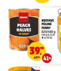 Penny Market Broskve nabídka
