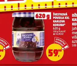 Penny Market Švestková povidla nabídka