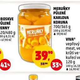 Penny Market Meruňky nabídka