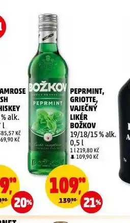 Penny Market Božkov vaječný likér nabídka