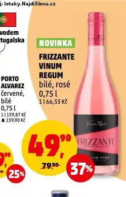 Penny Market Frizzante vinum regum nabídka