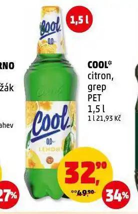Penny Market Cool nealkoholické pivo nabídka