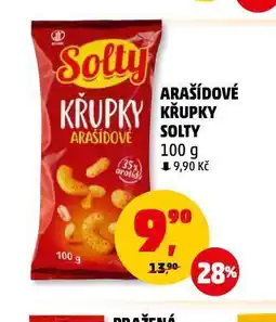 Penny Market Arašídové křupky solty nabídka