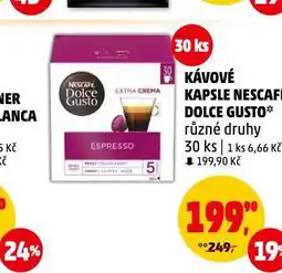 Penny Market Kávové kapsle dolce gusto nabídka