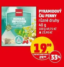 Penny Market Pyramidový čaj nabídka