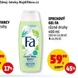 Penny Market Fa sprchový gel nabídka
