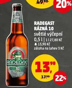 Penny Market Pivo radegast nabídka
