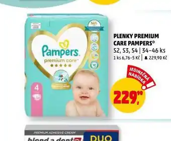 Penny Market Pampers dětské plenky nabídka