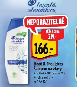 Albert Head & Shoulders Šampon na vlasy nabídka