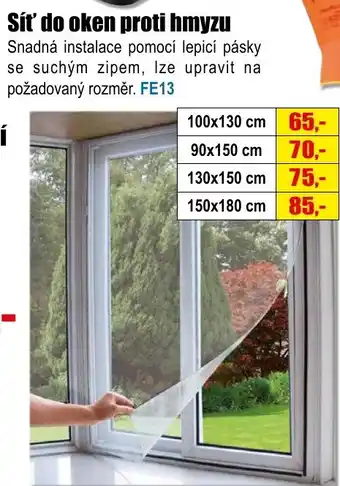 EVA Síť do oken proti hmyzu nabídka