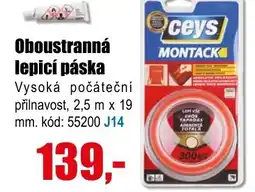 Oboustranná lepicí páska
