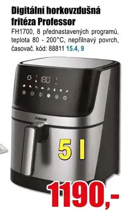 Digitální horkovzdušná fritéza Professor