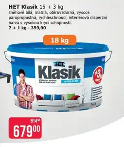 Teta HET Klasik 15 + 3 kg nabídka