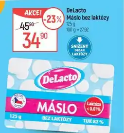 Globus DeLacto Máslo bez laktózy 125 g nabídka