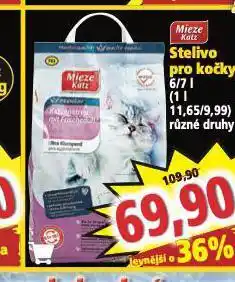 Norma Stelivo pro kočky nabídka