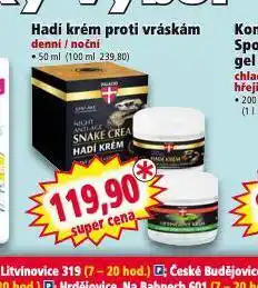 Norma Hadí krém proti vráskám nabídka