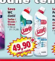 Norma Savo wc čistič nabídka