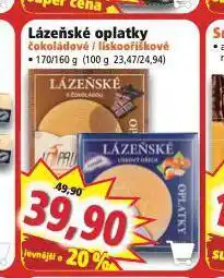 Norma Lázeňské oplatky nabídka