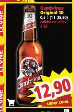 Norma Pivo gambrinus nabídka