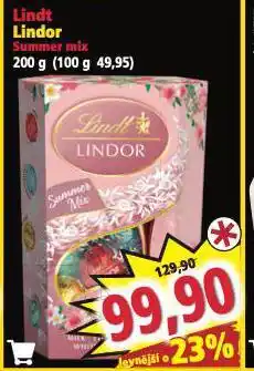 Norma Lindt lindor nabídka