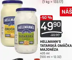 Flop HELLMANN'S TATARSKÁ OMÁČKA, MAJONÉZA nabídka
