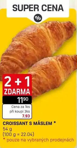 Flop CROISSANT S MÁSLEM nabídka