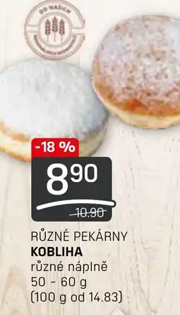 Flop RŮZNÉ PEKÁRNY KOBLIHA nabídka