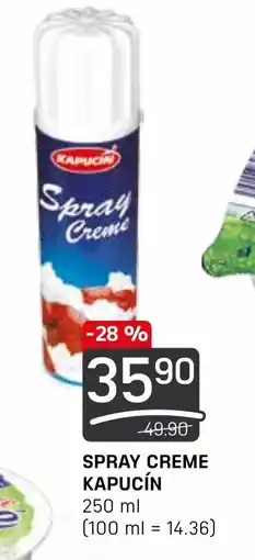 Flop SPRAY CREME KAPUCÍN nabídka