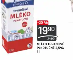 Flop MLÉKO TRVANLIVÉ PLNOTUČNÉ 3,5% 1L nabídka