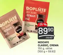 Flop NESCAFE CLASSIC, CREMA nabídka