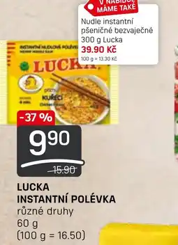 Flop LUCKA INSTANTNÍ POLÉVKA nabídka