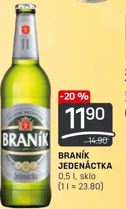 Flop BRANÍK JEDENÁCTKA nabídka