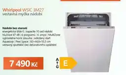 Expert Whirlpool WSIC 3M27 vestavná myčka nádobí nabídka