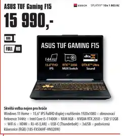 COMFOR ASUS TUF GAMING F15 nabídka