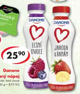 CBA Danone Zakysaný nápoj nabídka