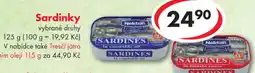 CBA Sardinky nabídka