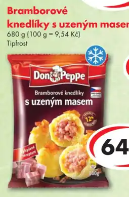 CBA Bramborové knedlíky s uzeným masem nabídka