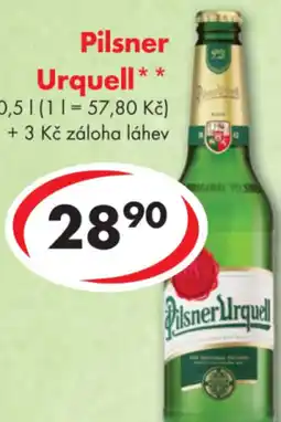 CBA Pilsner Urquell nabídka