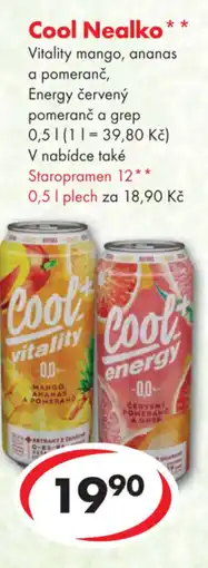 CBA Cool Nealko nabídka