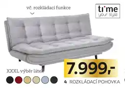 XXXLutz ROZKLÁDACÍ POHOVKA nabídka