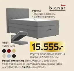 XXXLutz POSTEL BOXSPRING, PLOCHA LŮŽKA CCA 120X200 CM nabídka