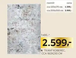 XXXLutz TKANÝ KOBEREC, CCA 160X230 CM nabídka