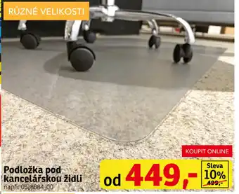 Asko Podložka pod kancelářskou židli nabídka