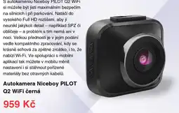 Autokamera Niceboy PILOT Q2 WiFi černá