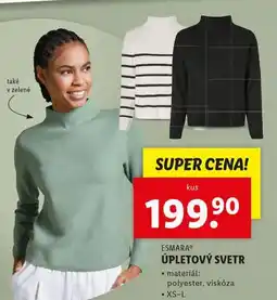 Lidl Úpletový svetr nabídka